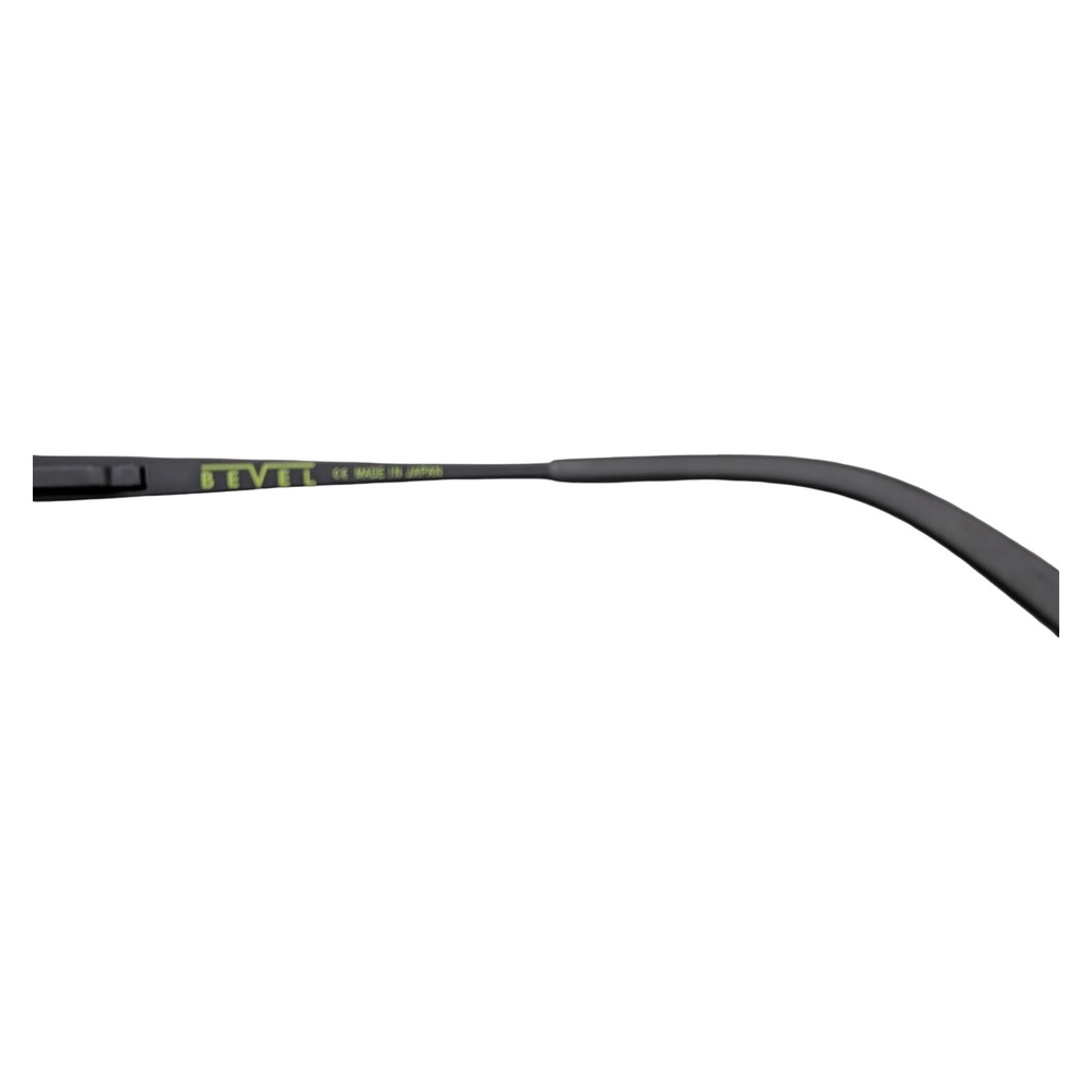 Bevel Sergey 6530 BKST Matte Black Titanium Eyeglasses Frames Japan 52-20 - Picture 4 of 5